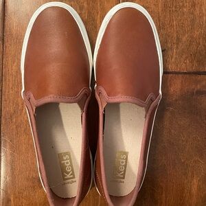 Keds Brown Slip-On Sneakers